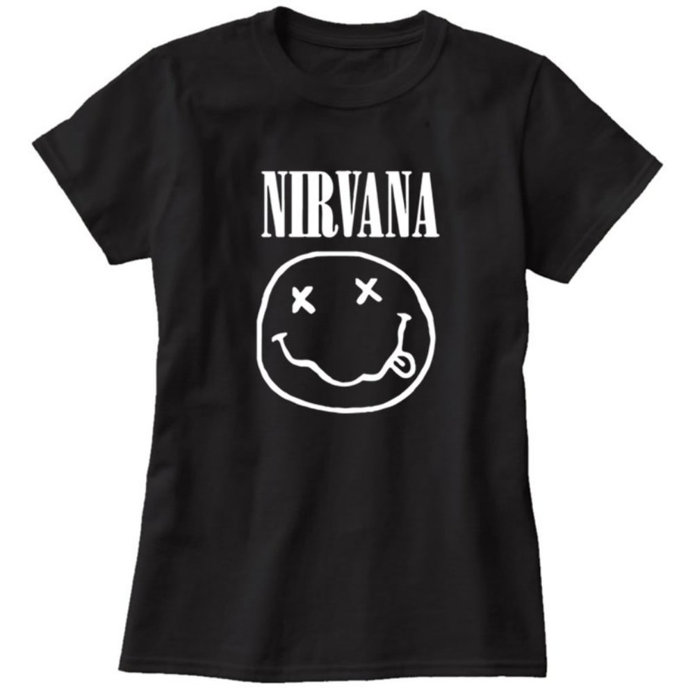 Nirvana smile face T- shirt